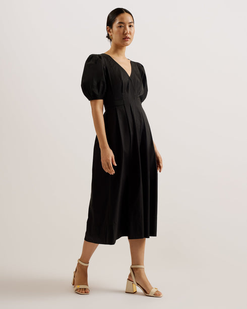 MILLIIY-Sandals-Mid Block Heel Sandal With Signature Coin- Ted Baker Romania